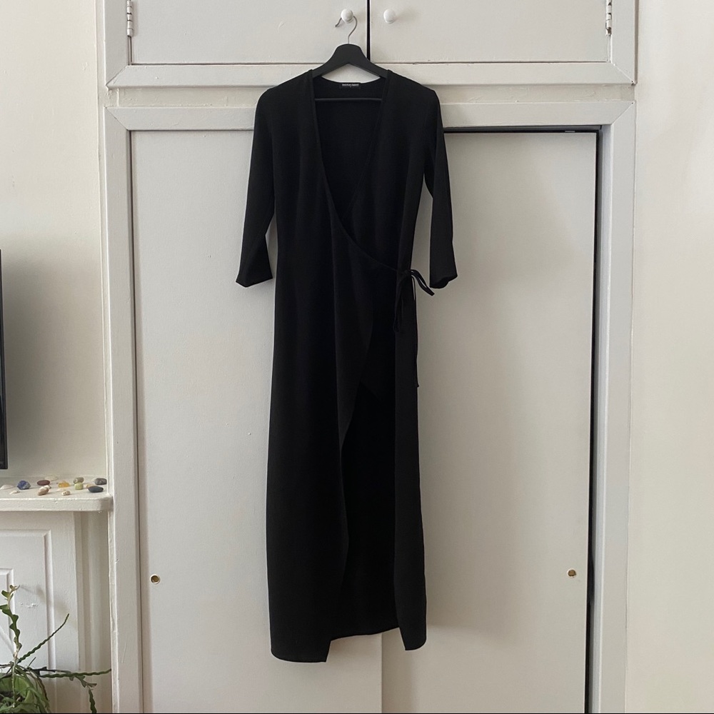 American Apparel Julliard Wrap Dress